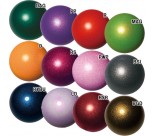 Мяч М-207BR, d=18,5cm, M=400g (однотонный с перламутром)